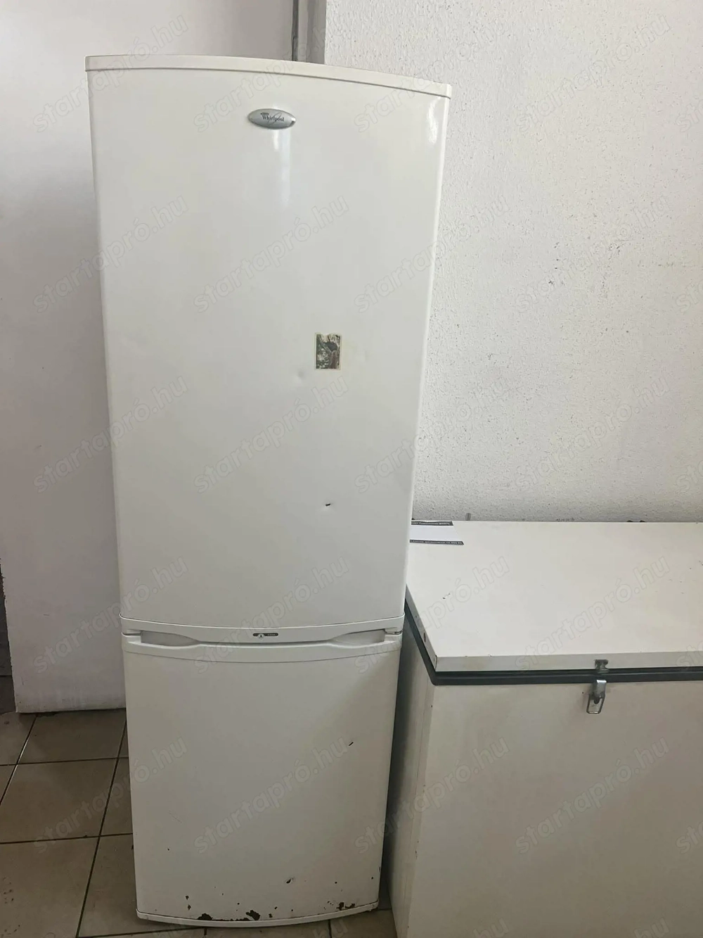 Használt Whirlpool ARC5450 Alulfagyasztós Hűtőszekrény [H17558] 1-3 hónap garanciával