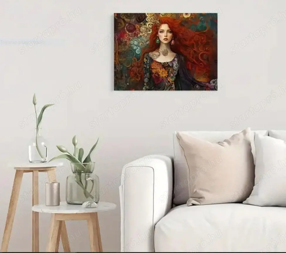 vörös hajú nő 40*30 cm,  12000ft óbuda személyesen óbudán lakcimemen      Eredeti kép, 