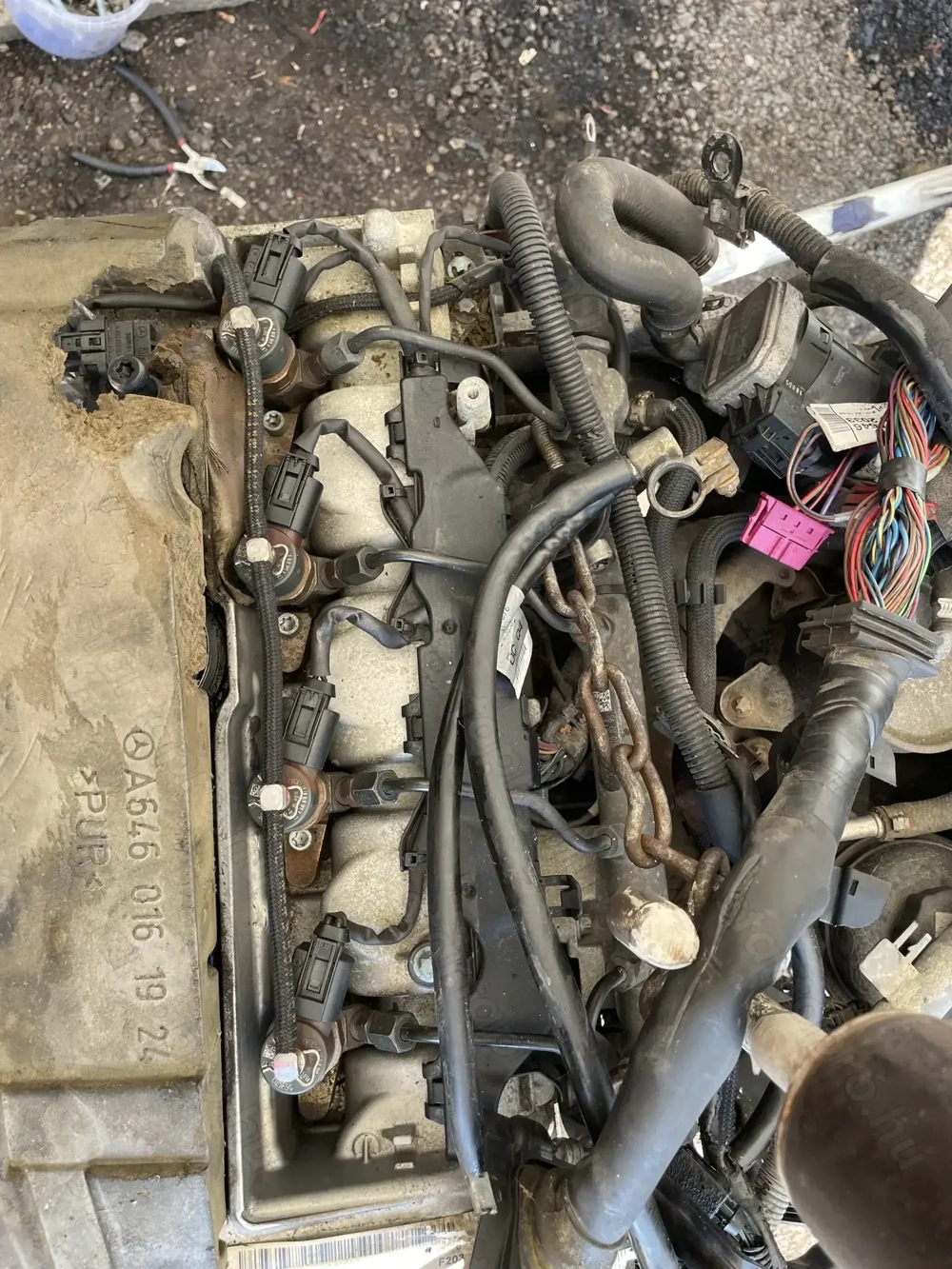 Mercedes C220 injektorok porlasztók hibátlan állapotban 0 445 11 02 38 beszerelési garanciával