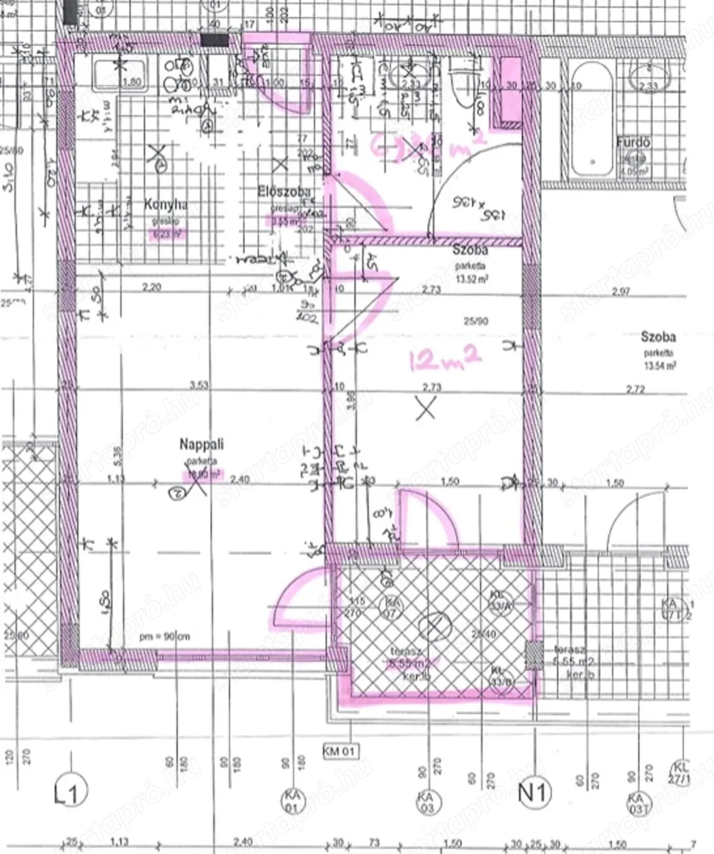 XI., Szerémi úti 2 szobás, erkélyes, azonnal költözhető lakás!