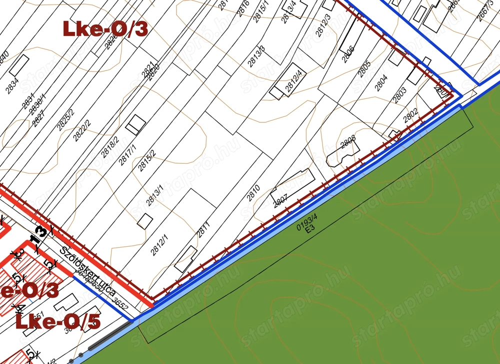 Pest megye Üllő városban eladó építési telekrészem