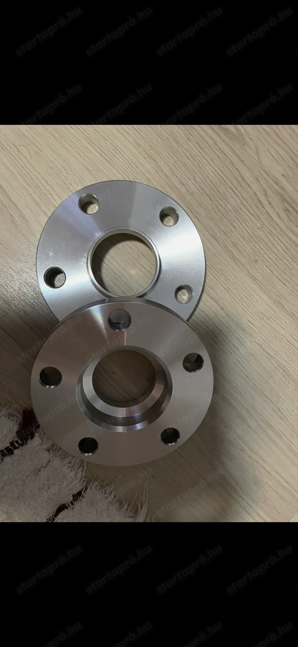 Audi 5x112 új nyomtávszélesítő belső 66,6 kívül kerék felöli oldal 57,1 20mm,17mm,30mm