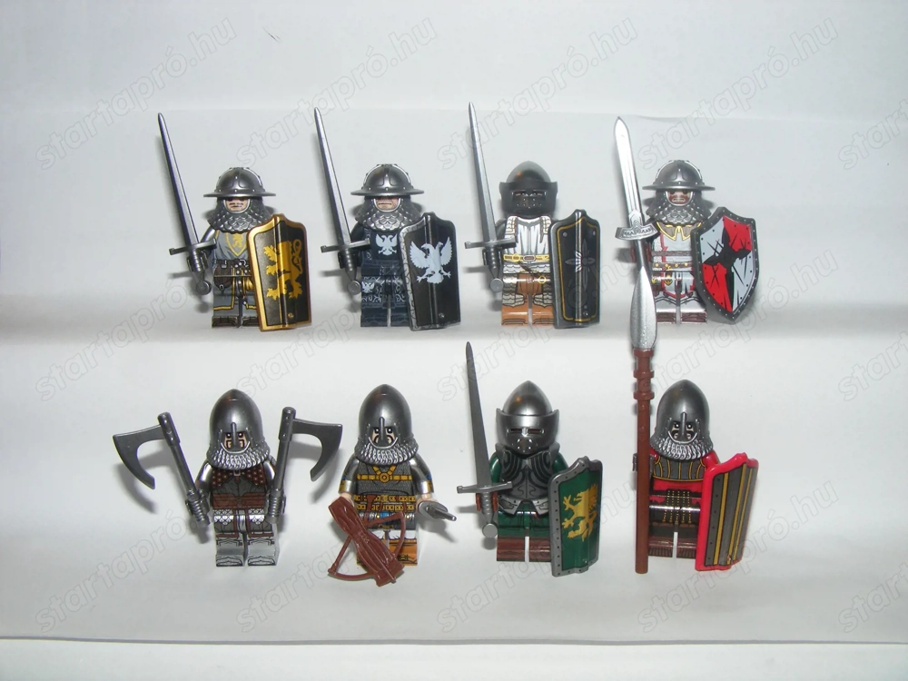 Lego Castle figurák katonák Black Eagle Szaszanid Rothwyn lovag katona ÚJ