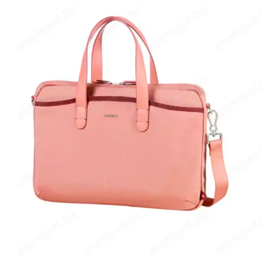 Samsonite női Nefti Bailhandle Laptop táska, 15.6", Rózsa - Burgundi szín