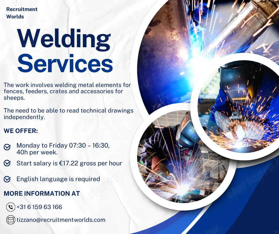 Hegesztőket keresünk Észak-Hollandiába