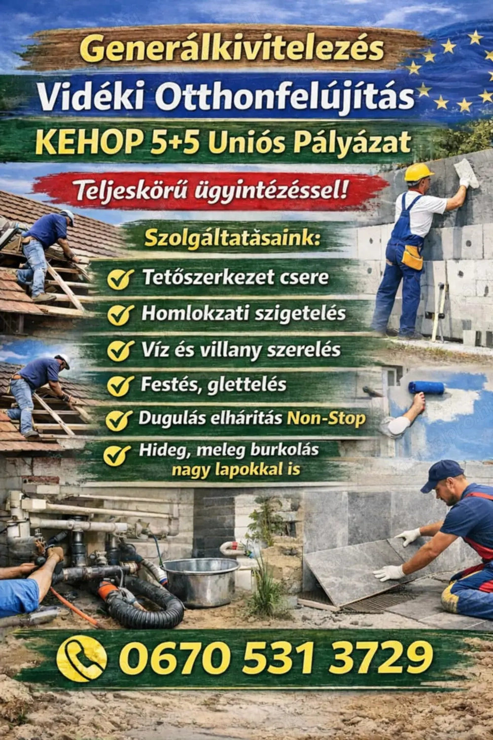 Generál kivitelezés