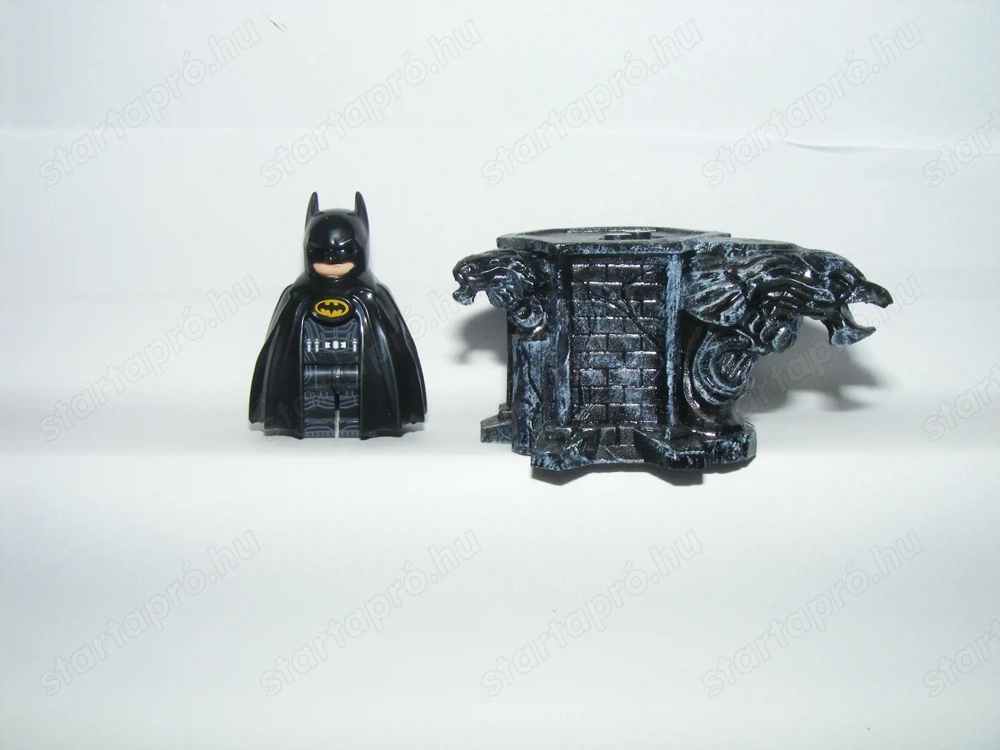 Lego Szuperhős figurák 1985 Style Batman Gotham City Épület tető kerámia ÚJ