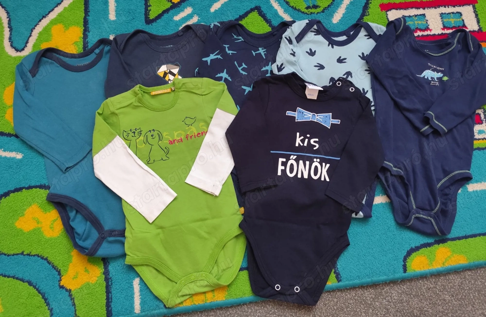 74 80-as ruhák (body-, nadrág-, pulcsicsomag, polár, plüss overál)