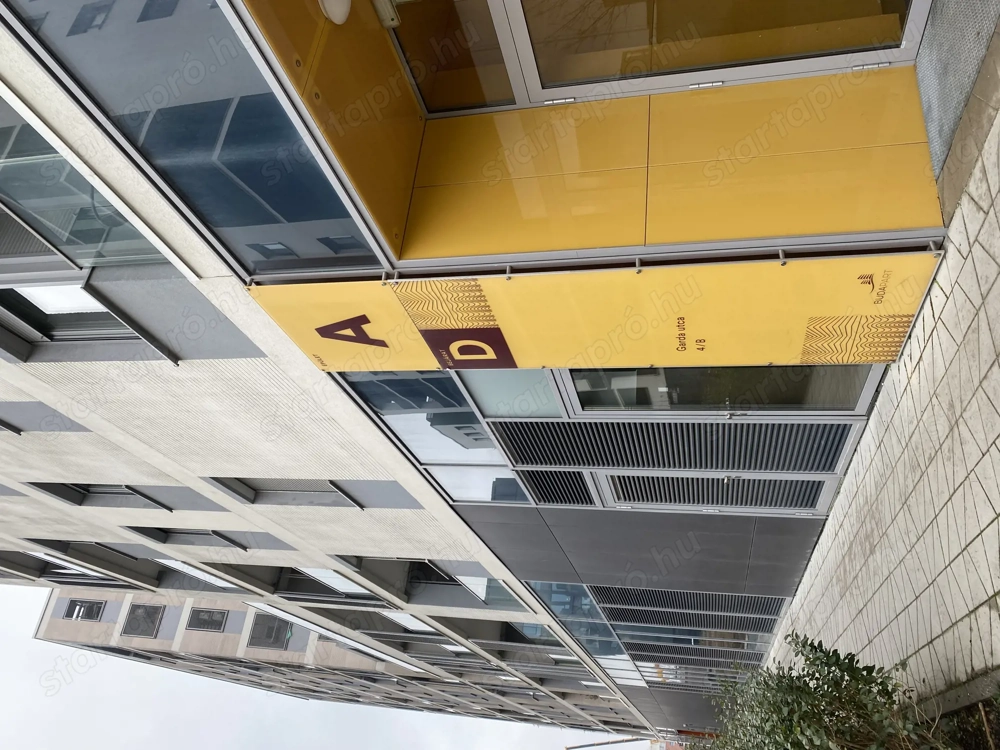 Bp., XI., újépítésű Budapart lakóparkban kiadó berendezett stúdiólakás