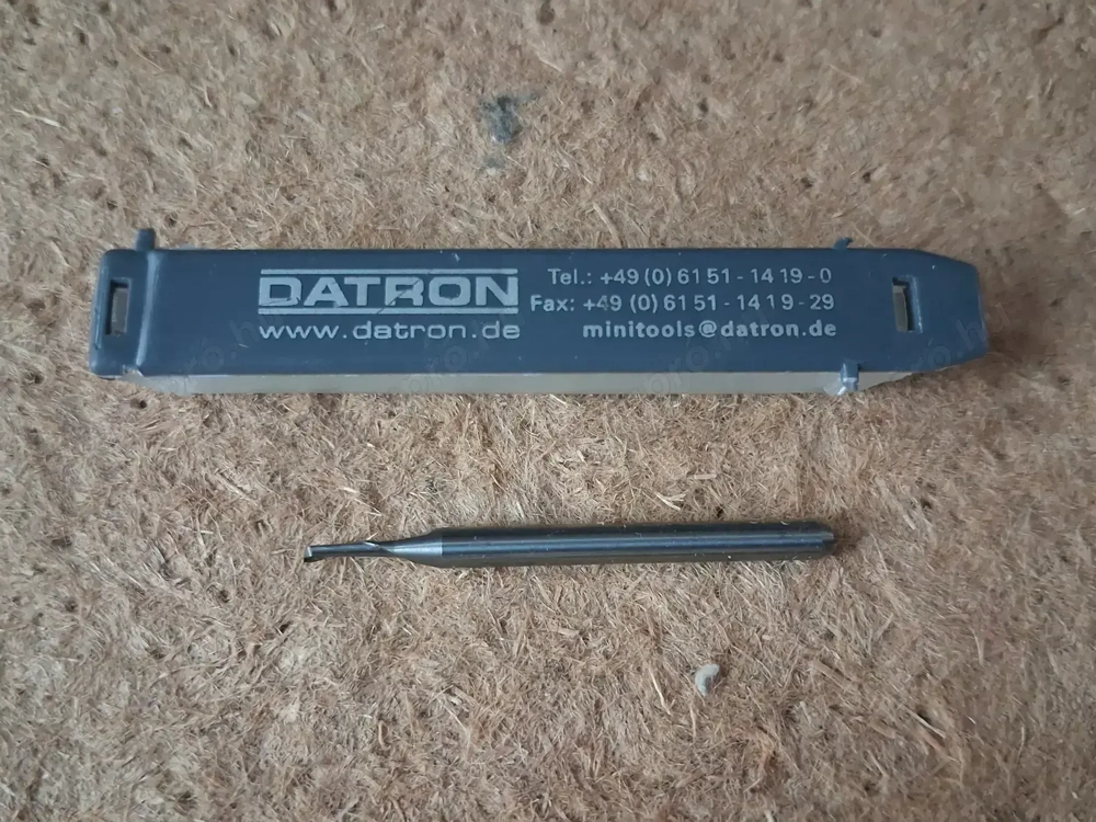 Eladó új német Datron D1.5 VHM 1 élű maró.