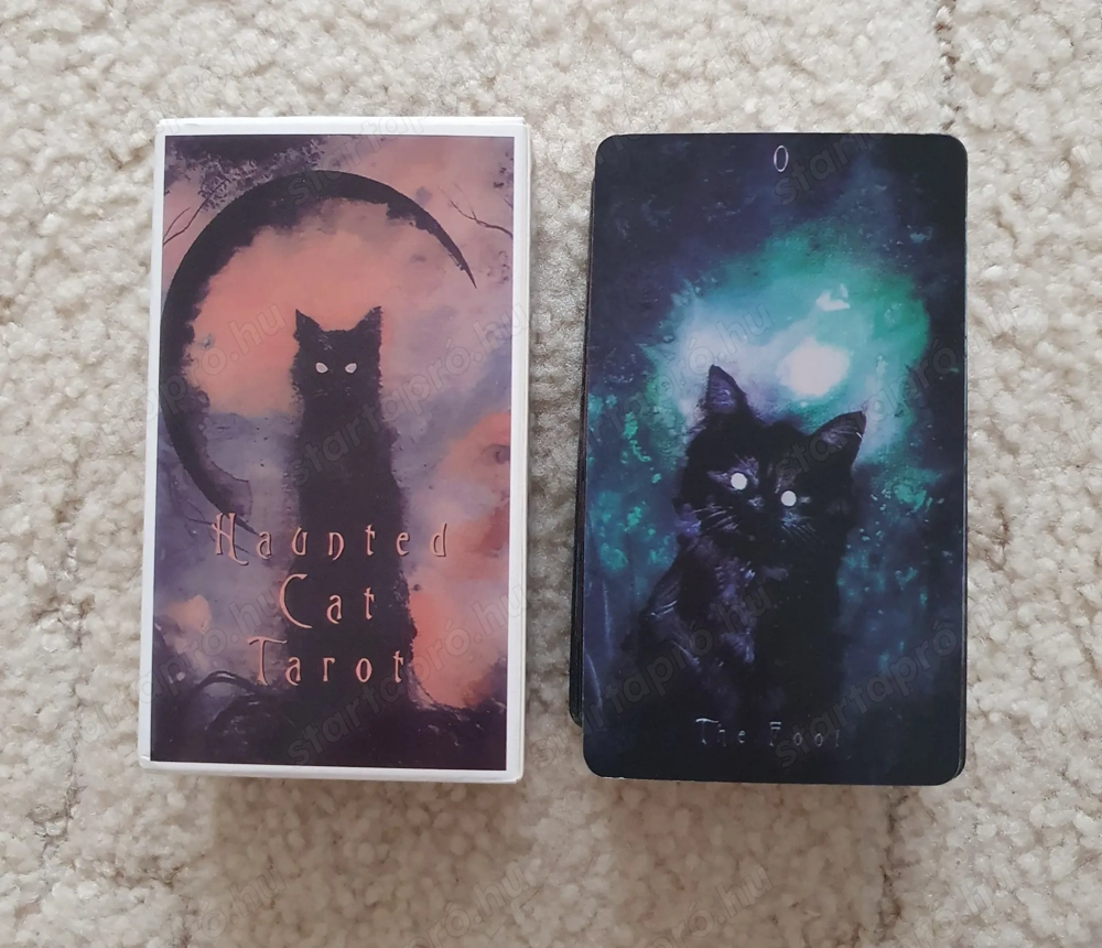 Kisérteties macska tarot