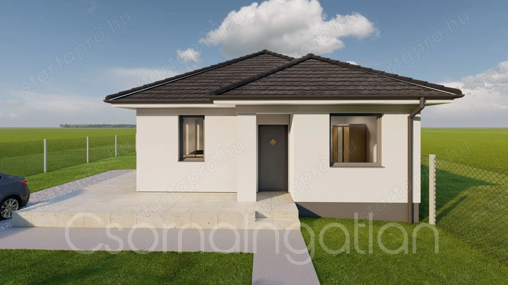 Barbacs - 2026-ban épülő 3 szoba nappalis ház eladó