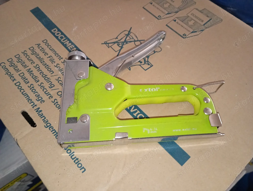 Kézi kárpitos tűzőgép 4-14mm 3000ft óbuda Hozzám személyesen is jöhetsz, vásárlás előtt megnézheted,