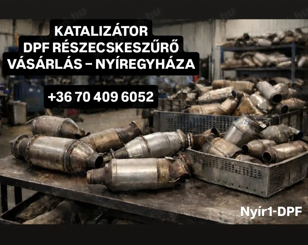 DPF Katalizátor Vásárlás Nyíregyházán!
