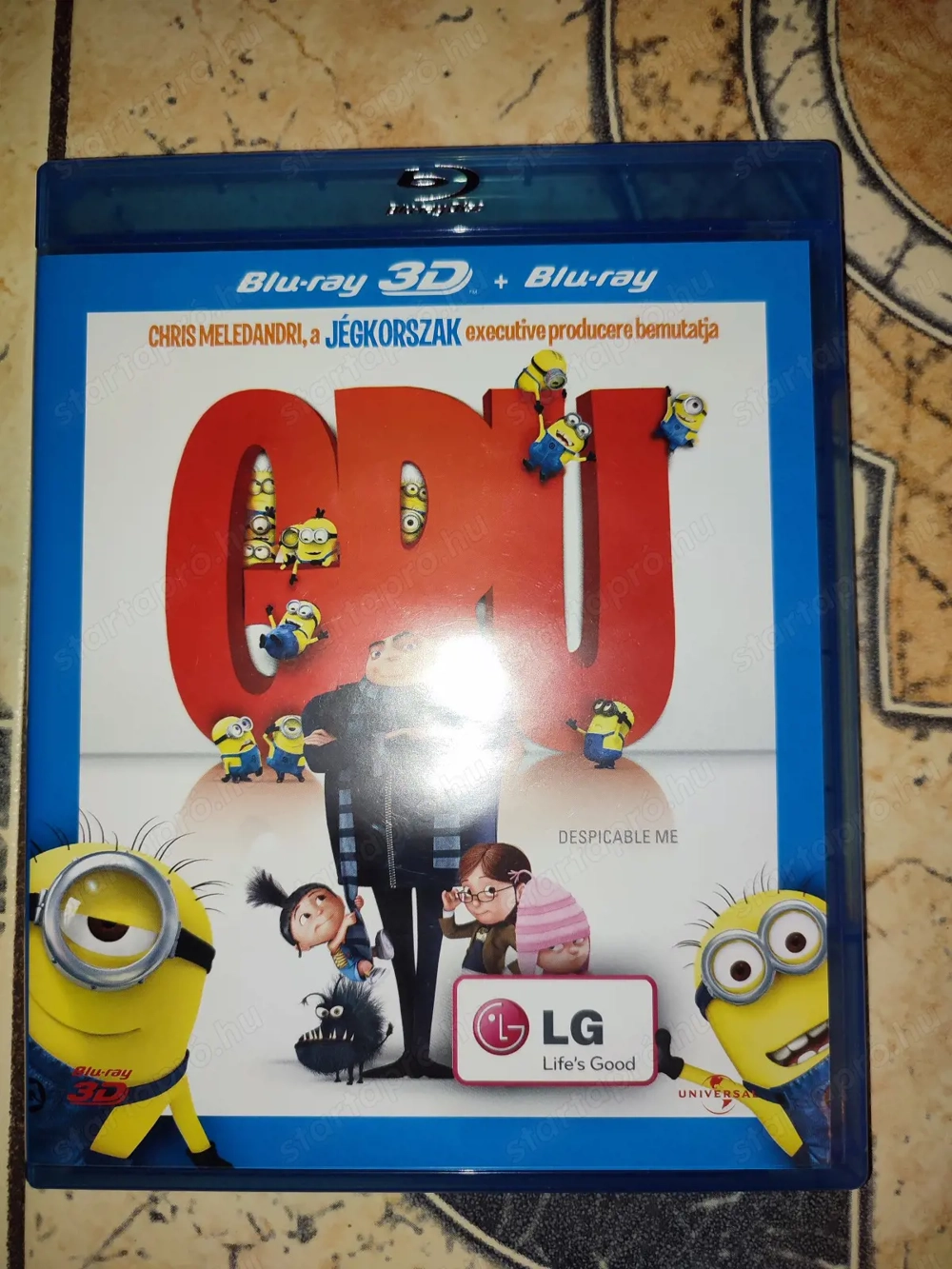 Gru blu-ray dupla lemezes 3d verzió is magyar szinkronos