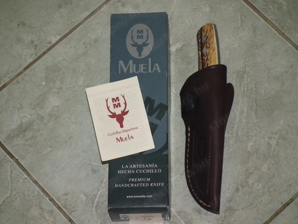 Új dobozos Muela Kodiak túrakés kés vadászkés gyűjtemény 3 típus 3 db. egyben 