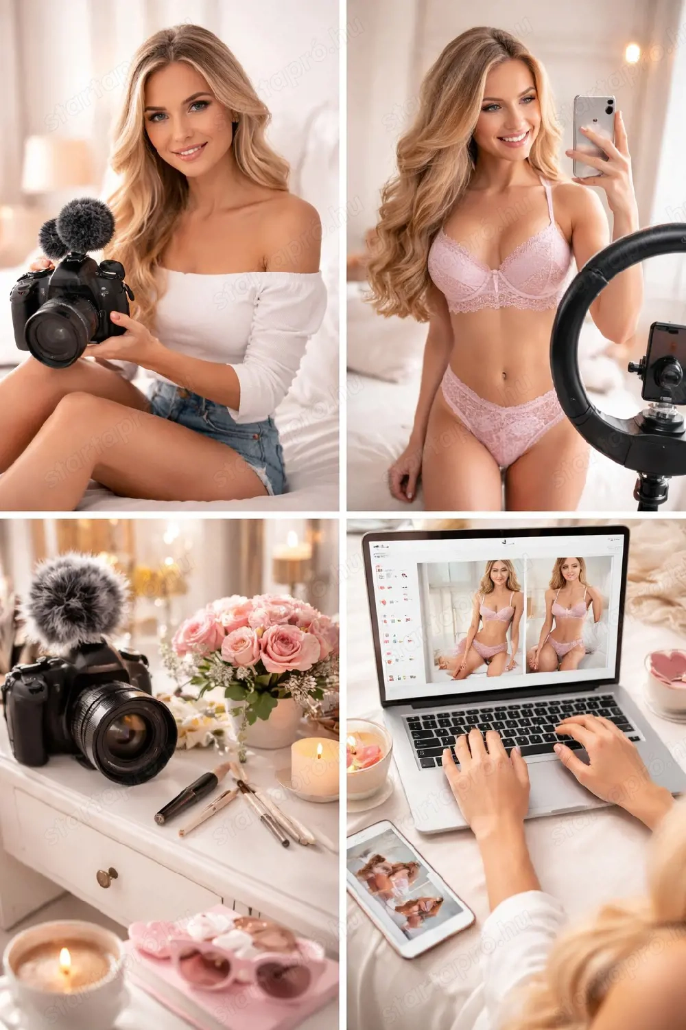    Teljes körű segítség hölgyeknek tartalomgyártáshoz   