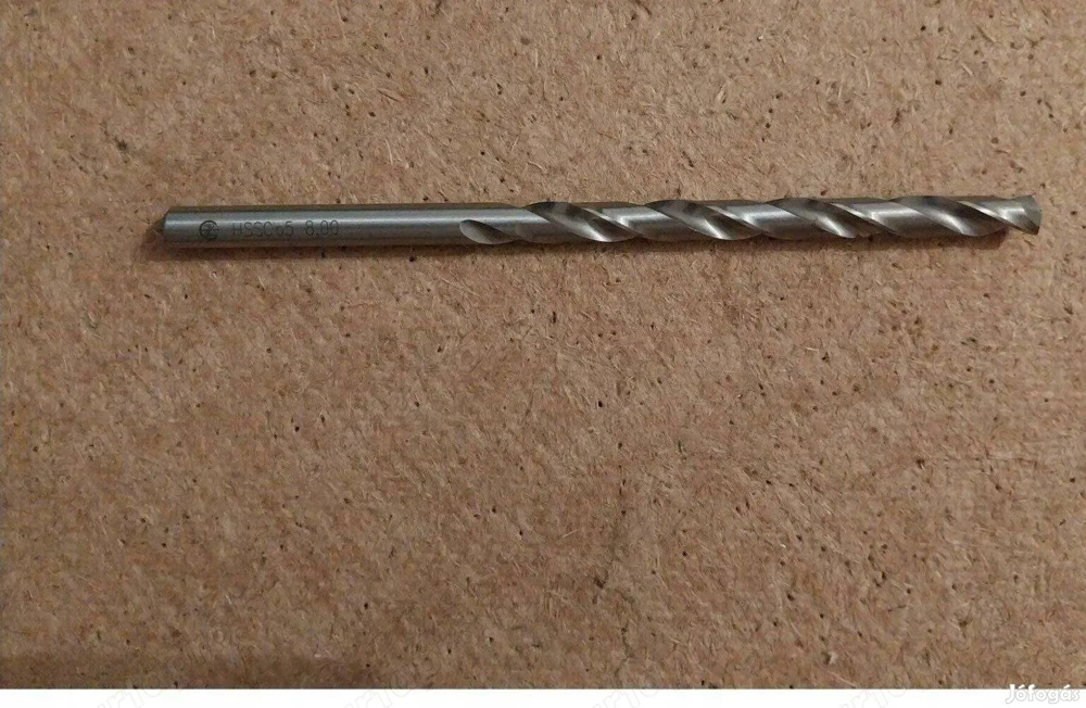 Eladó új D8.0 cseh Nástroje CZ HSS Co5 hosszú fúró.