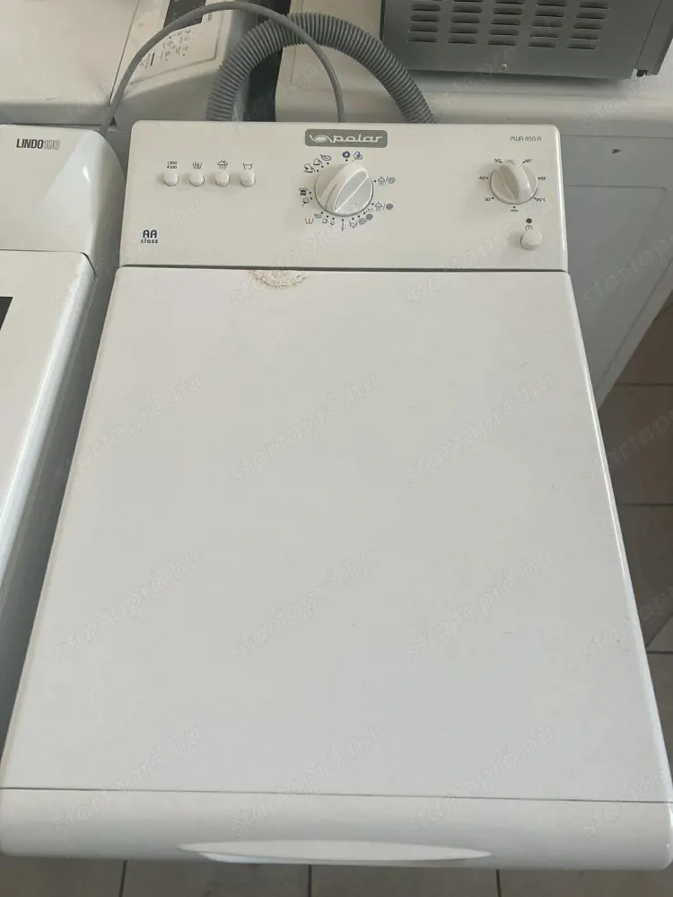 Használt Polar PWA850A felültöltős mosógép [H17613] 1-3 hónap garanciával