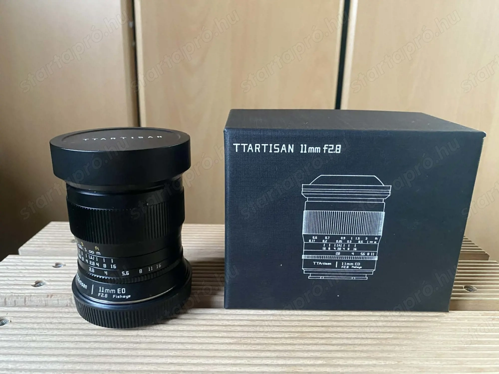 Ttartisan 11mm f 2.8 Fisheye Canon RF Full Frame objektív