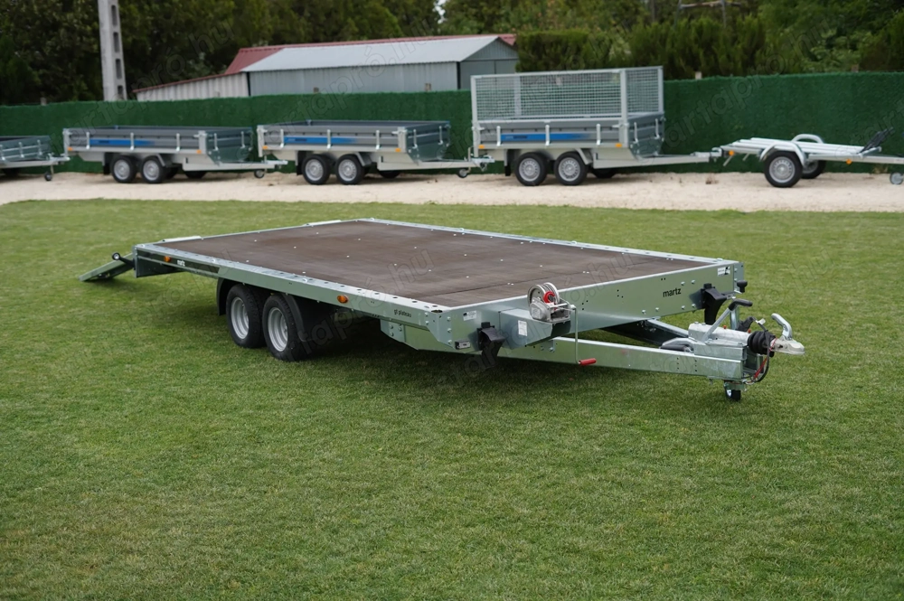 Új SEBAL - GT 450 (2700kg) AUTÓSZÁLLÍTÓ utánfutó most 2.061.000 Ft helyett bruttó 1.899.000 Ft