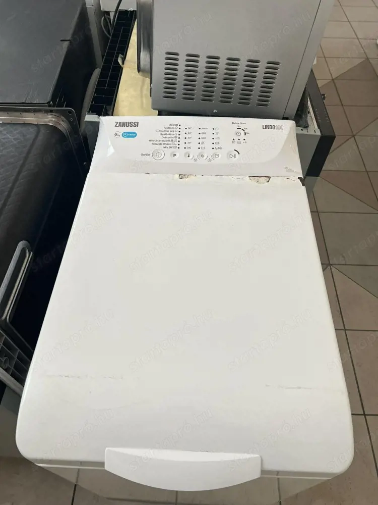 Használt Zanussi Lindo100 Felültöltős Mosógép [H17622] 1-3 hónap garanciával