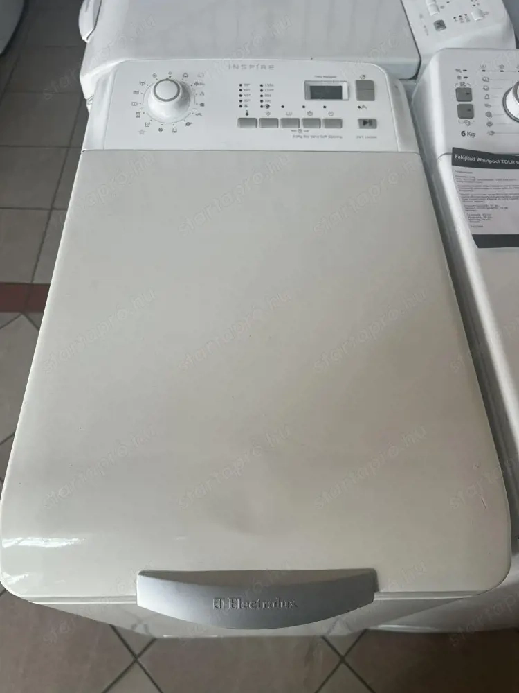 Felújított Electrolux EWT13420W felültöltős mosógép [HFV861] 3-6 hónap garanciával