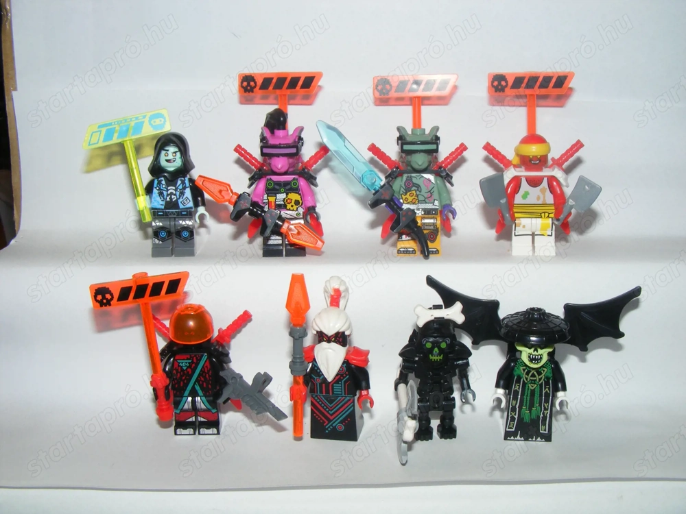 Lego Ninjago figurák Koponyavarázsló Unagami Sushimi Richie Scott Hausner figura ÚJ