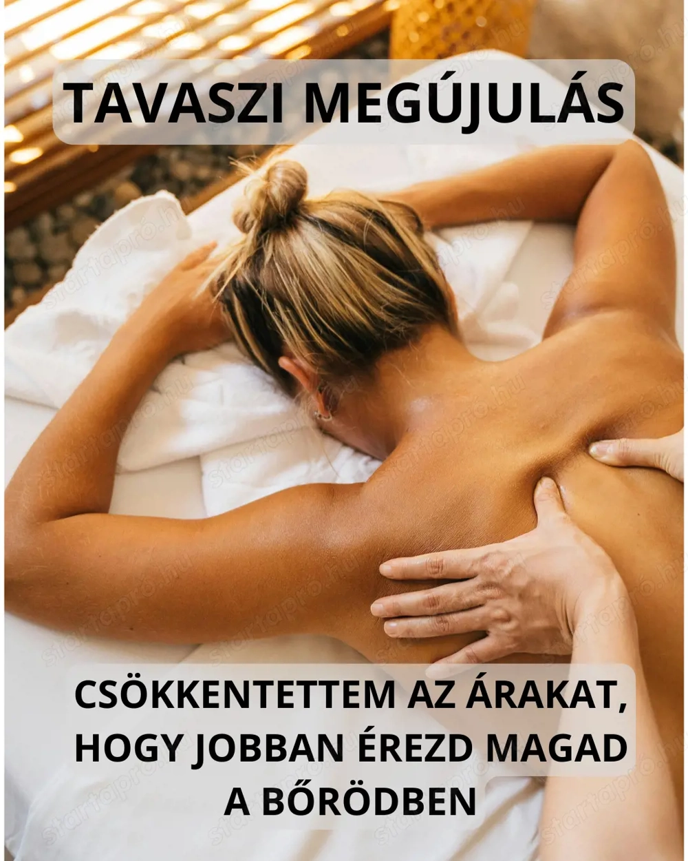 Energetizáló masszázs Óbudán csökkentett áron