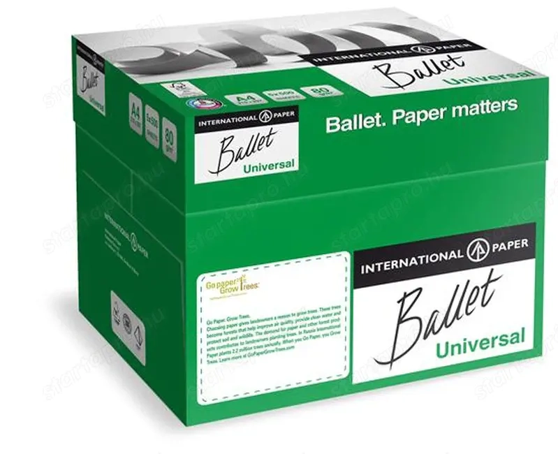 1 karton 5 csomag A4 fénymásoló papír 5x 500 ív