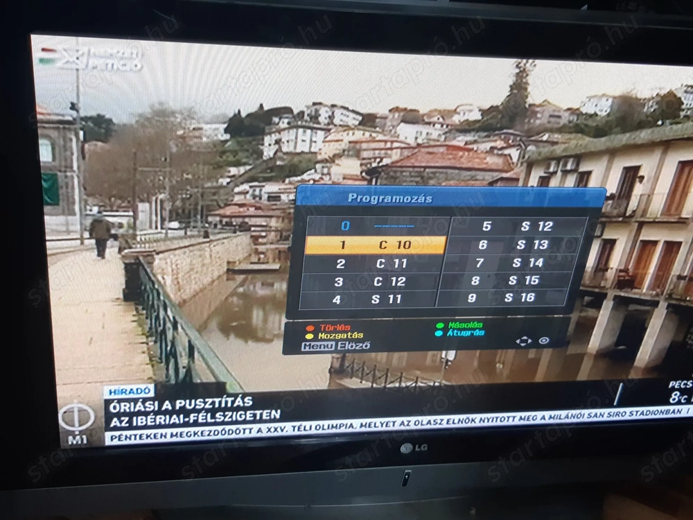 LG 42PC1R plazma TV 107cm működő