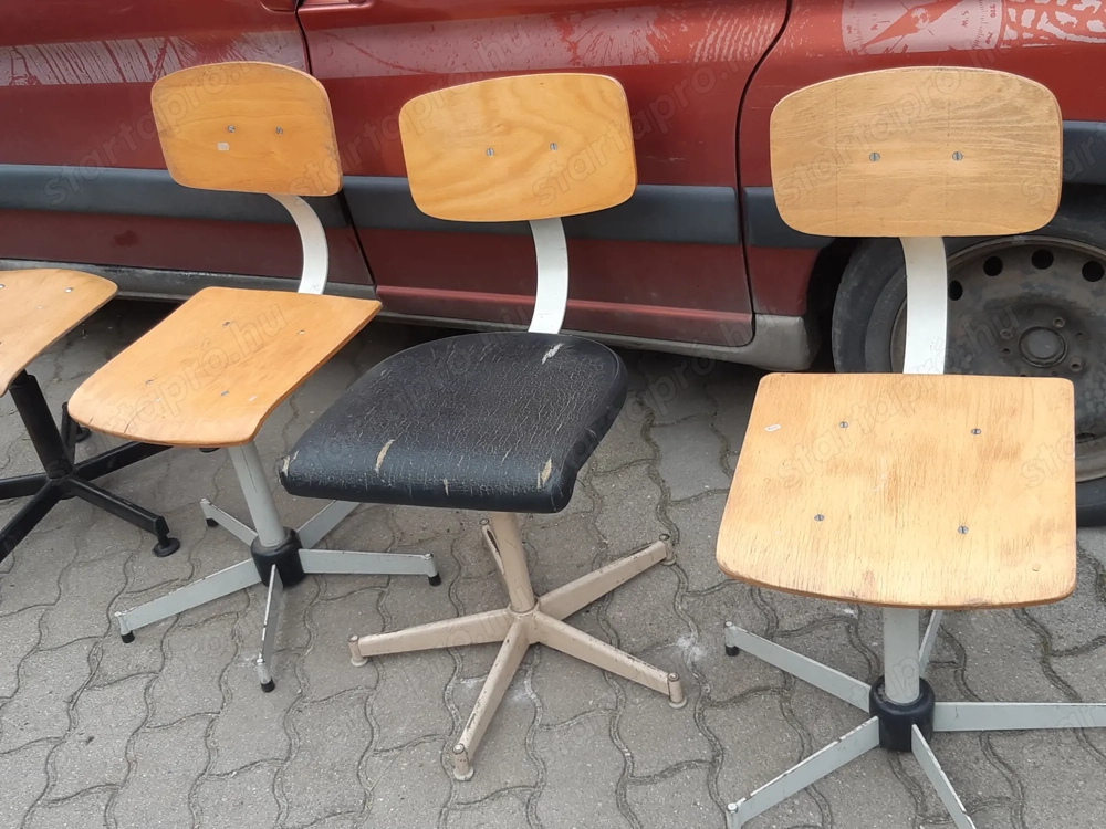 Műhelyszék forgószék magasság állítható szépség hibás