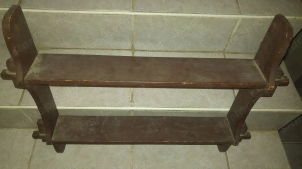 Retro konyhai polc fűszertartó 60x65cm széles