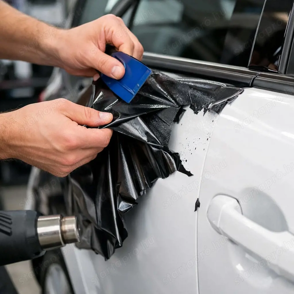 Fólia- és matricaeltávolítás olcsón és hatékonyan