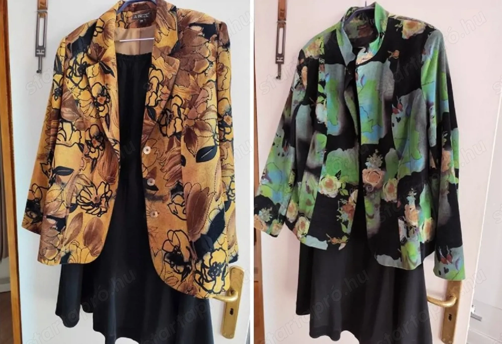 Tavaszra-nyárra kétféle, elegáns blézer fekete szoknyával