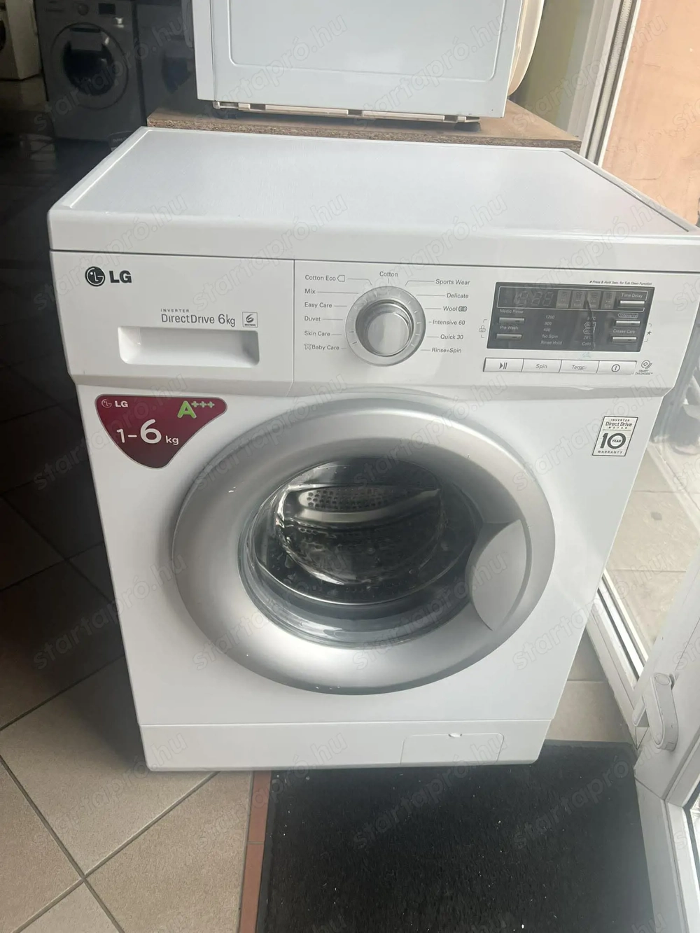 Felújított LG F12B8NDA7 Keskeny Elöltöltős Mosógép [HFV864] 3-6 hónap garanciával