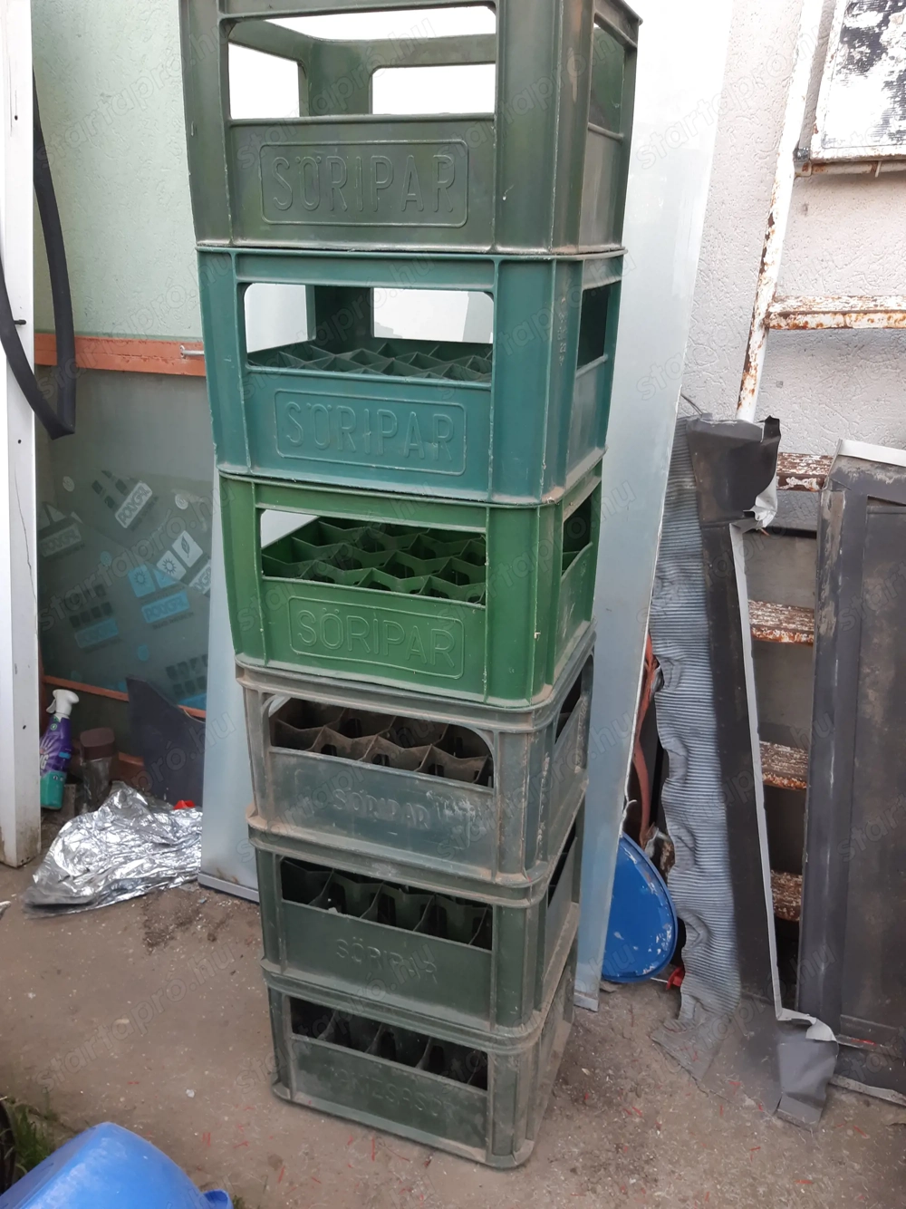 Retro Söripar felíratos sörös rekesz 20 férőhelyes