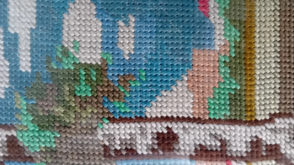 Minőségi gobelin kép keretben - nyírfa