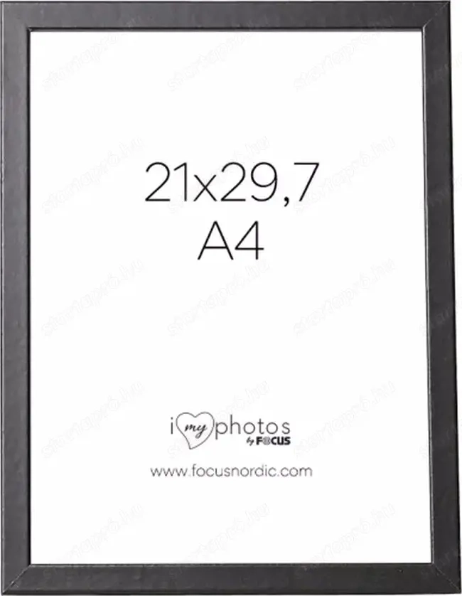 Képkeret A4 fa és üveg  21x29,7 új bontatlan