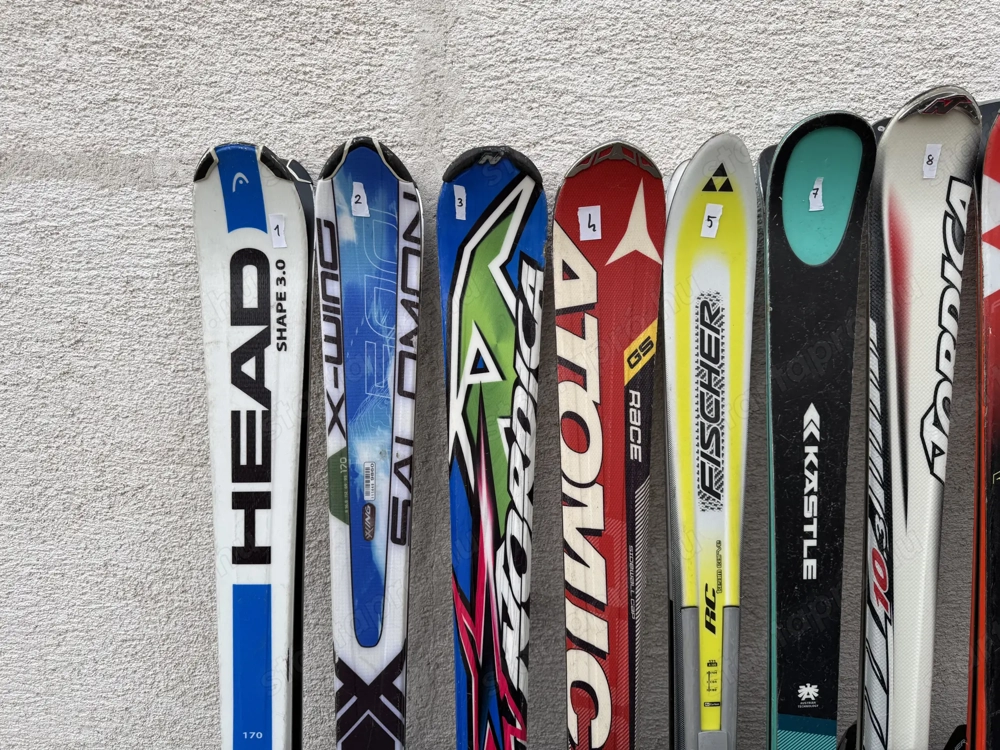 170 cm és 182 cm közötti Carving sílécek Atomic Salomon Fischer Head Blizzard