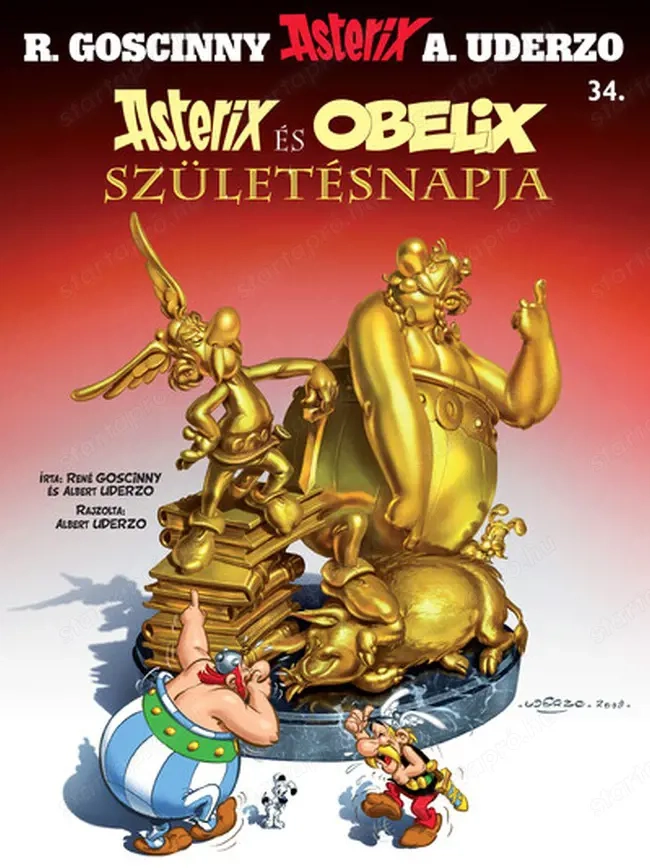 Asterix és Obelix születésnapja Asterix 34.