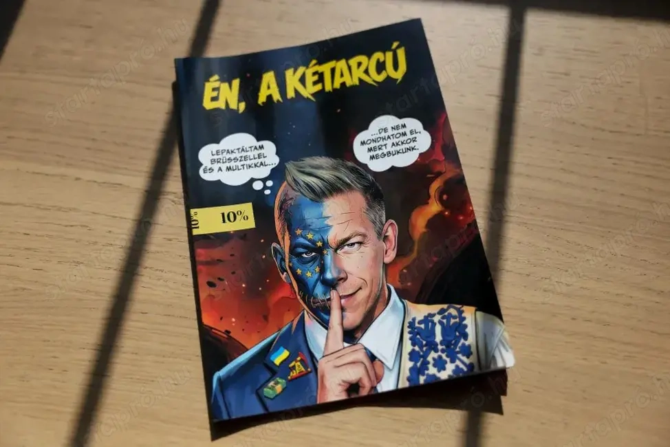 Én, a kétarcú Magyar Péter képregény 