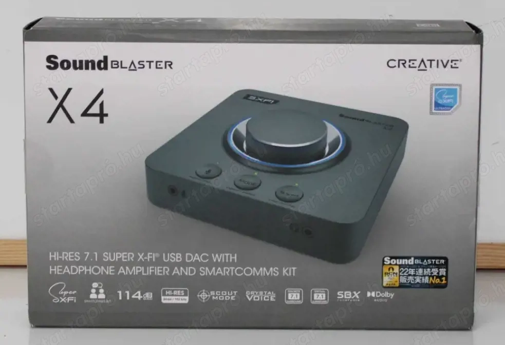 Creative Sound Blaster X4 hangkártya