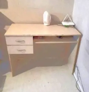 Fiókos Íróasztal, juhar, 105 x 77 x 53,5 cm