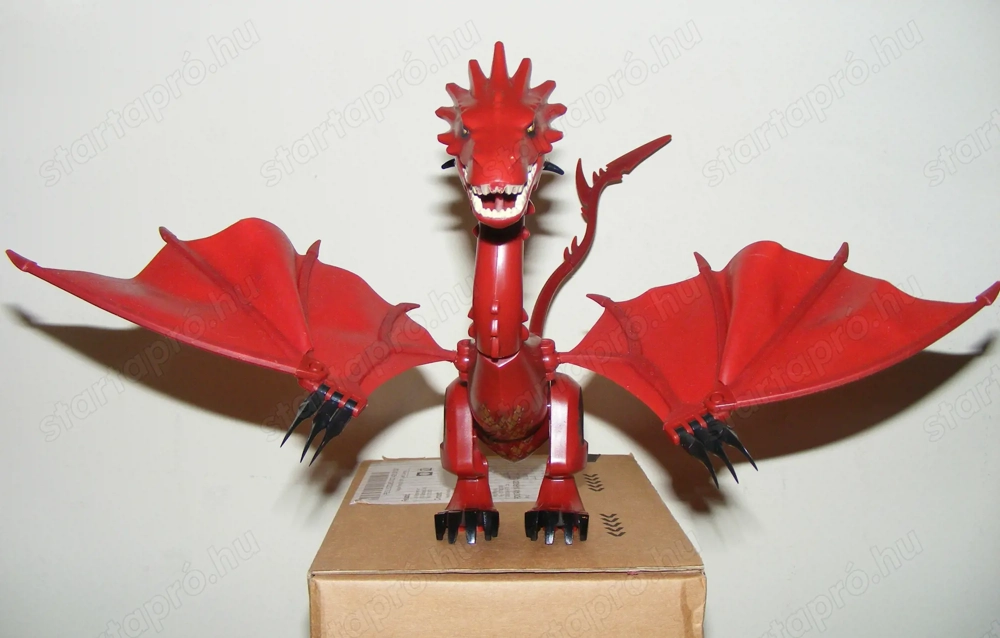 Lego Gyűrűk Ura Hobbit Smaug nagy sárkány 40cm ÚJ
