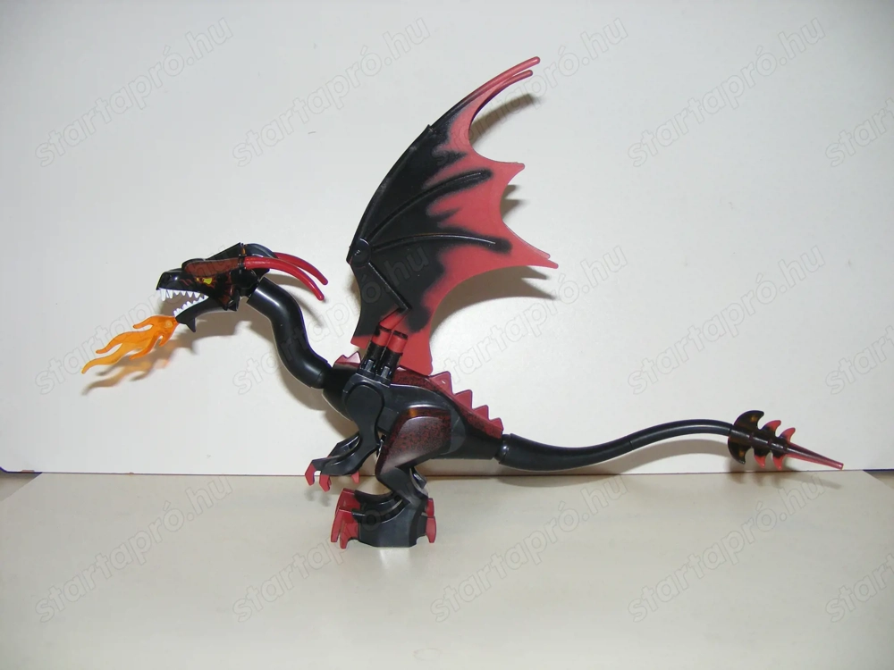 Lego Castle Lovag Vár Fekete sárkány 33cm ÚJ