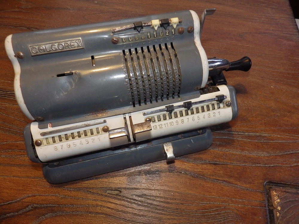 Calcorex Retro Régi számológép.  Siófok  