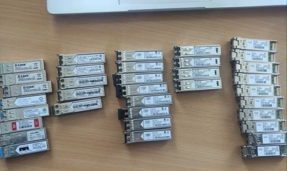 SFP modules copper and fiber           , Cisco, D-link, Finistar