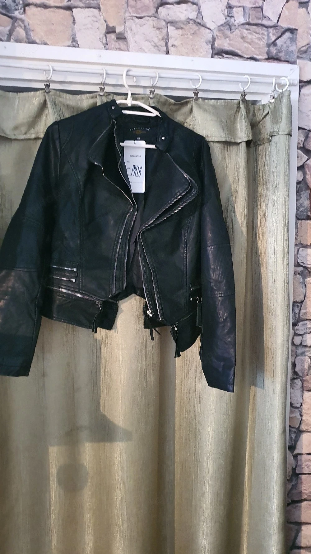 Női divatos bőr dzseki 