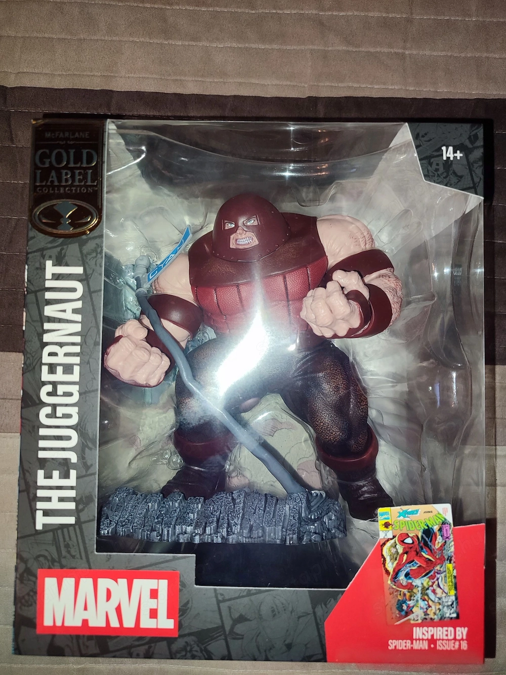 McFarlane Toys Gold Label Juggernaut statue dobozos bontatlan 1:10